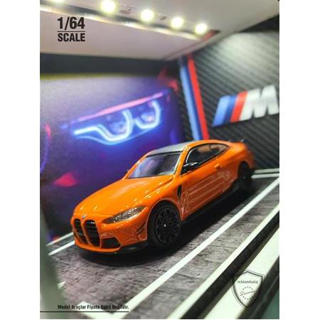 BMW M Serisi V1 Diecast Led Işıklı Akrilik Korumalı Stand/Diorama 1:64 Ölçek