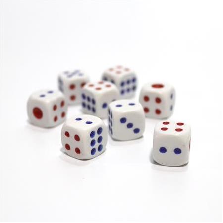 Okey Oyun Zar Seti 6'lı